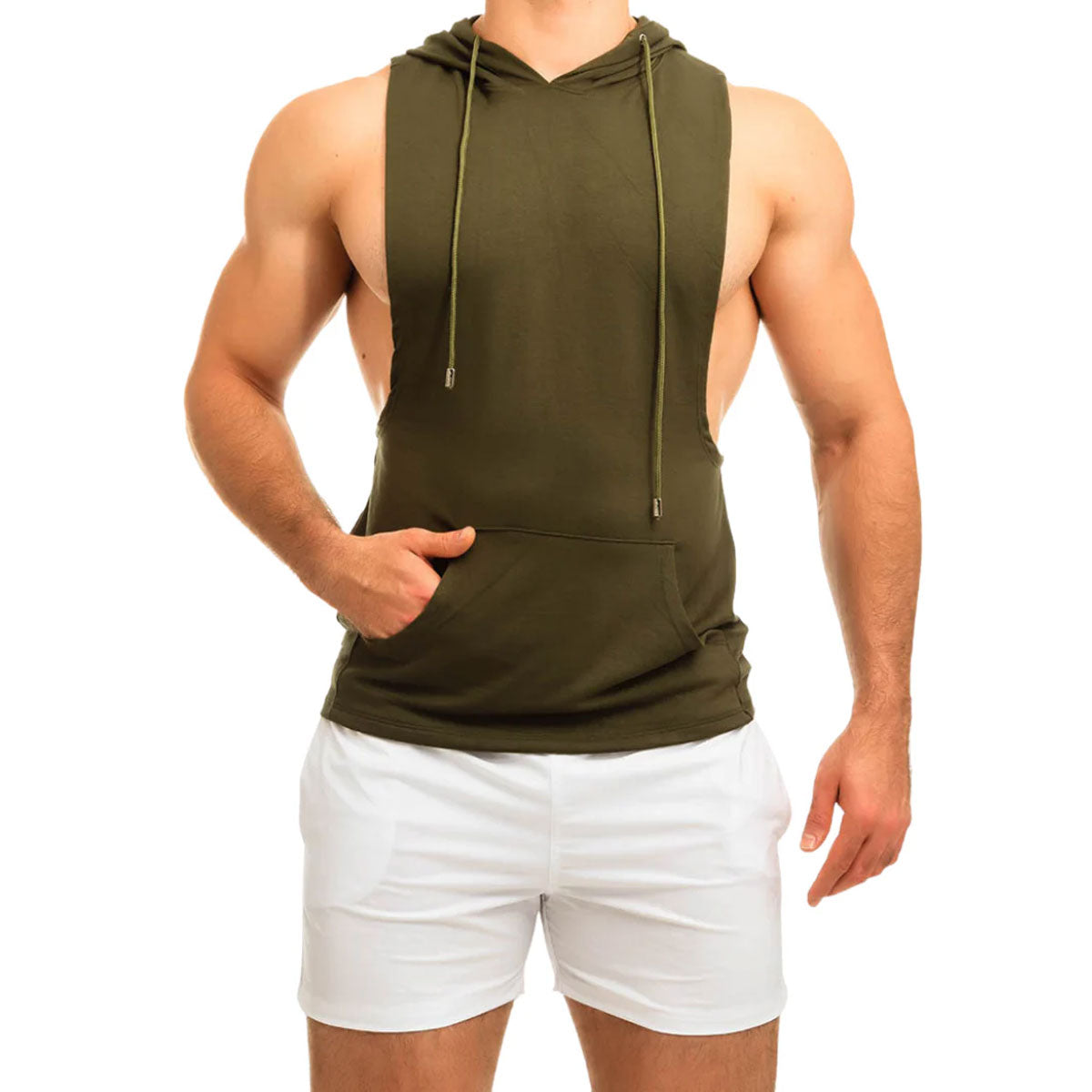 Sleeveless Hoody