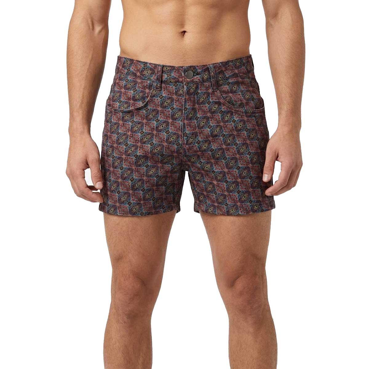 5" Festive Paisley Short