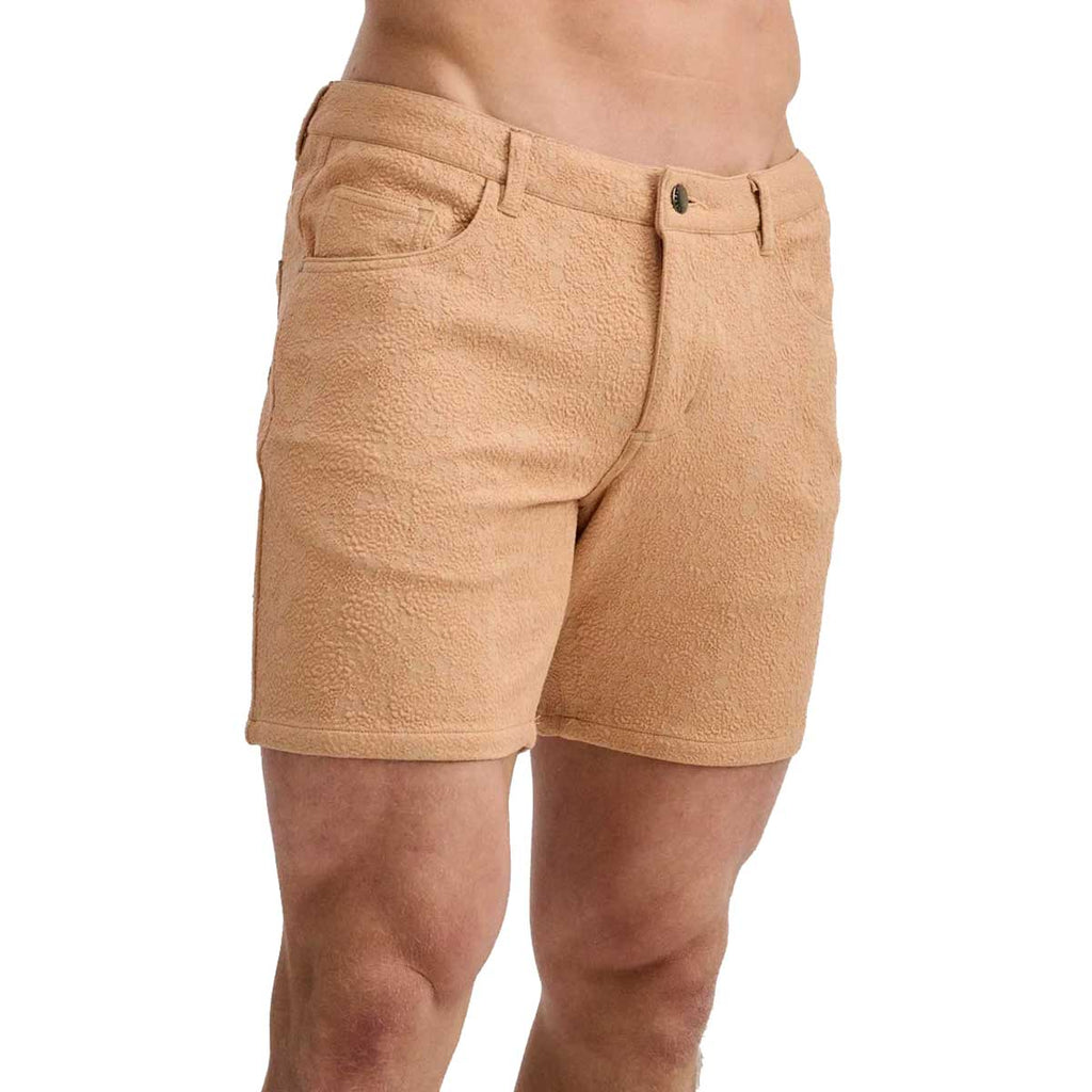 Floral 5" Jacquard Short