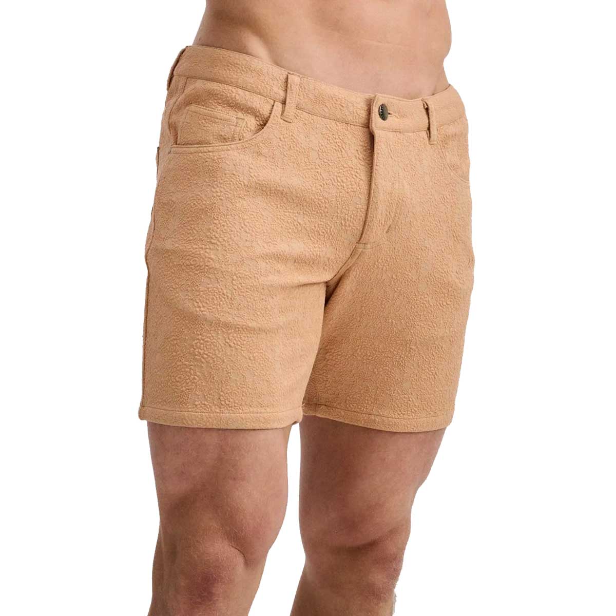 Floral 5" Jacquard Short