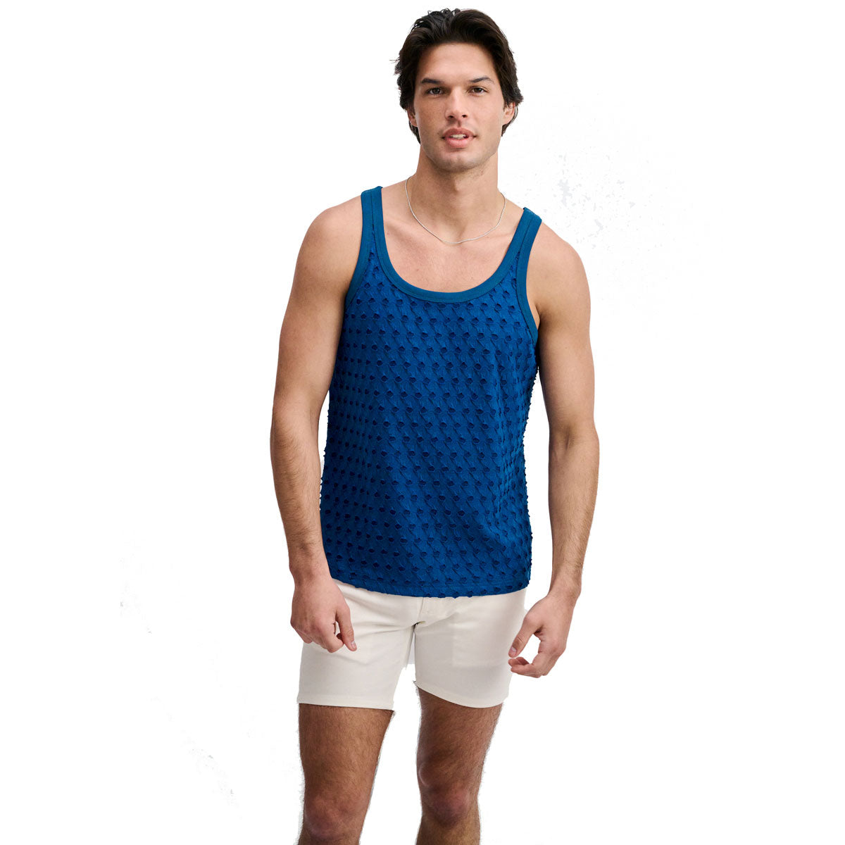 Stretch Rib Knit Tank