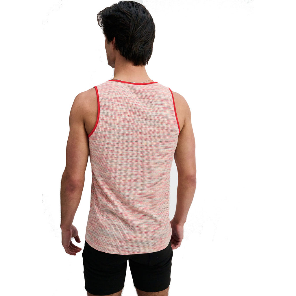 Space Dye Rib Knit Tank