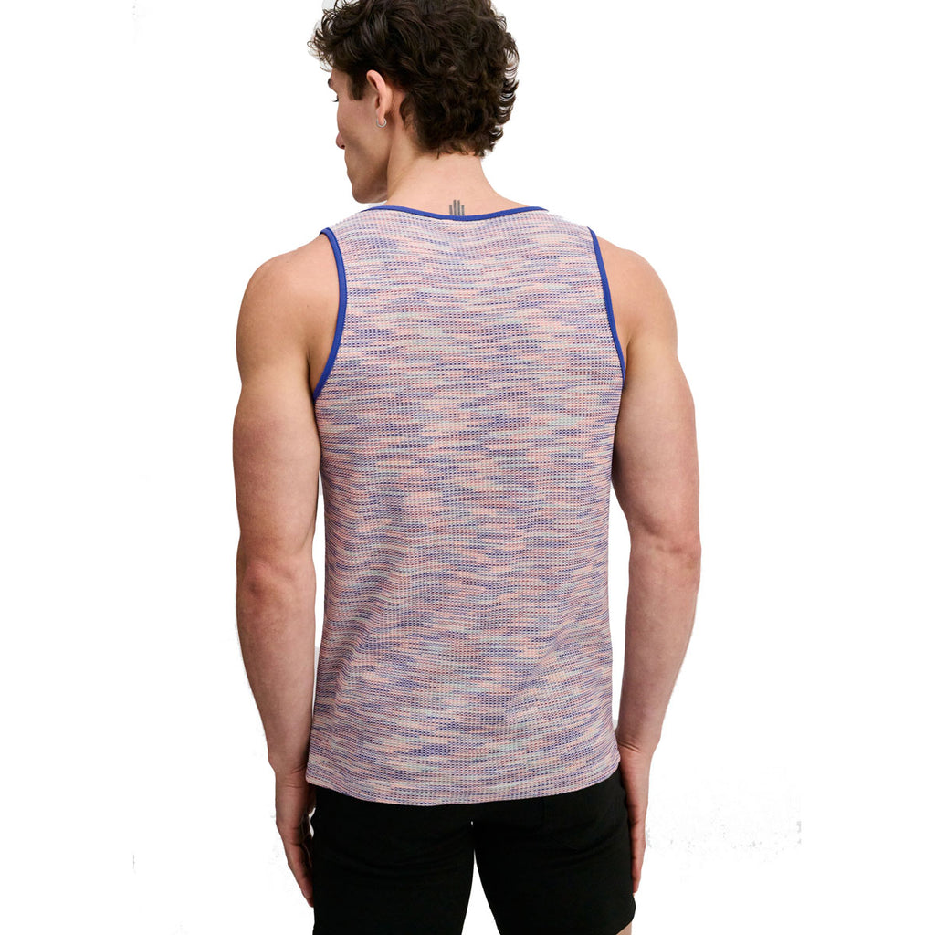 Space Dye Rib Knit Tank