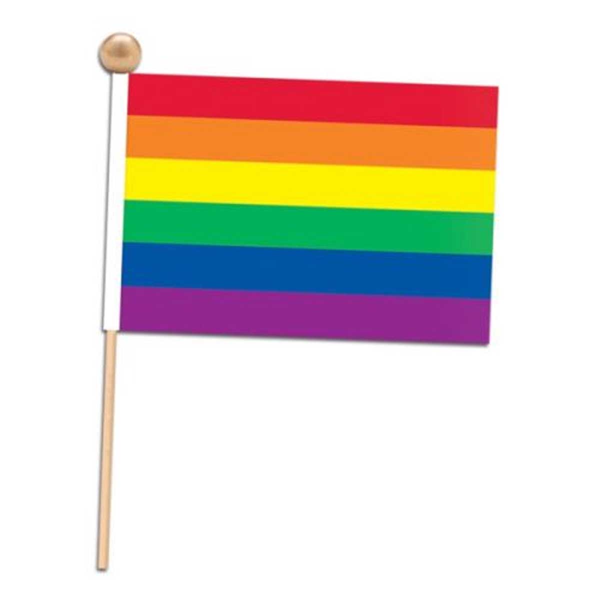 Rainbow Stick Flag