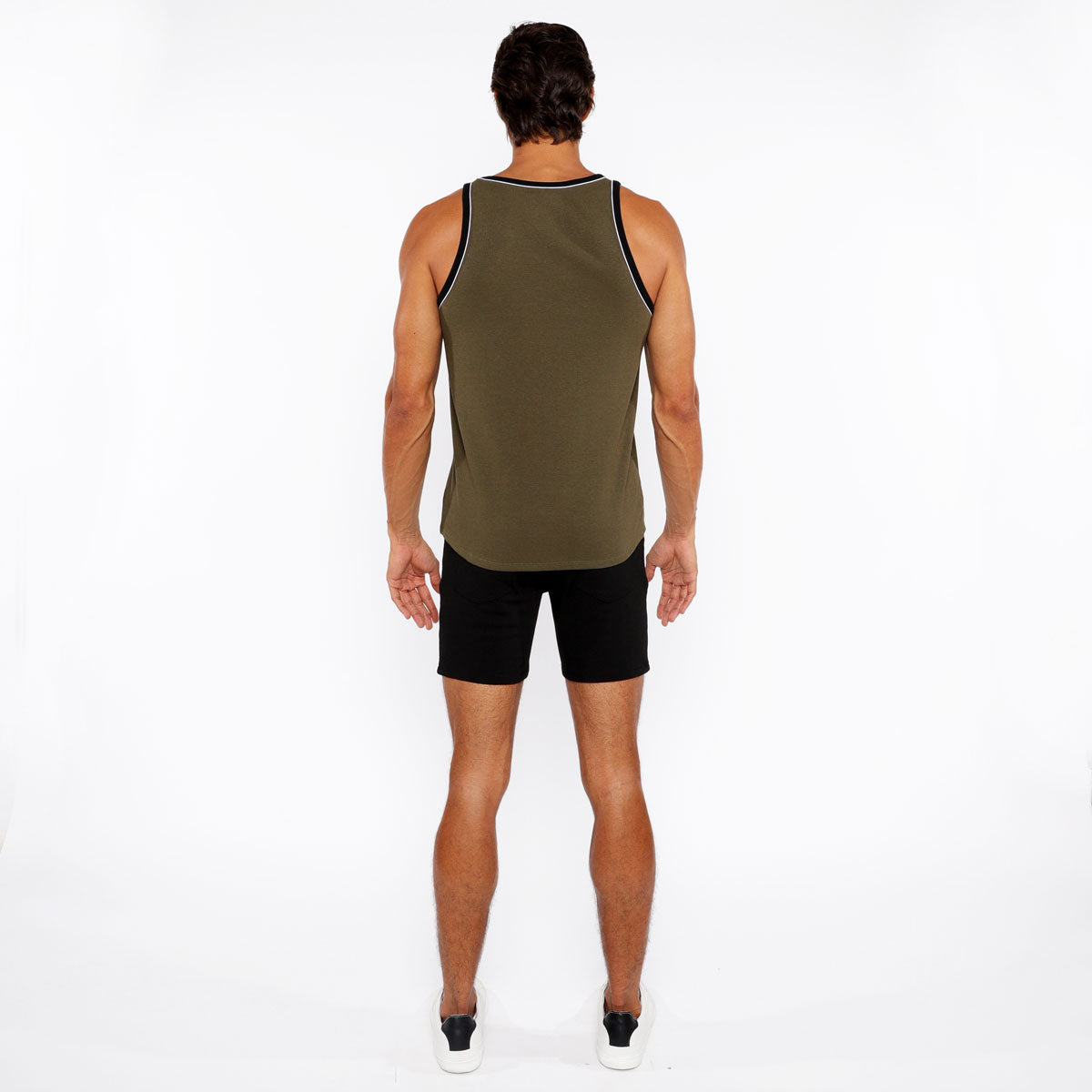 Rib Stretch Ringer Tank