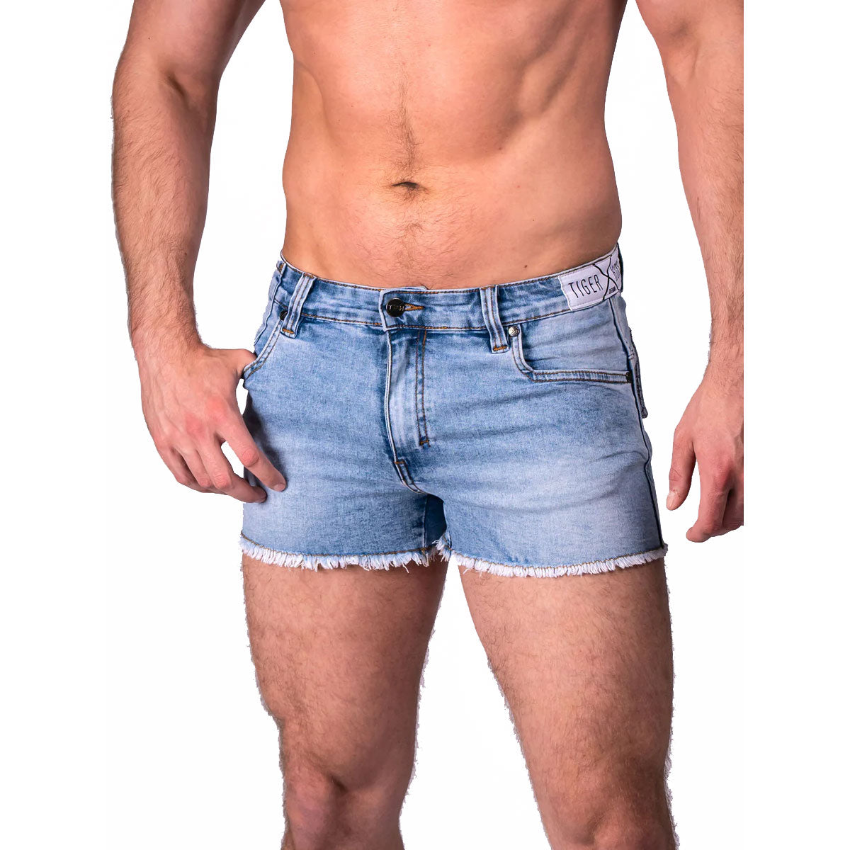 3" Raw Denim Short