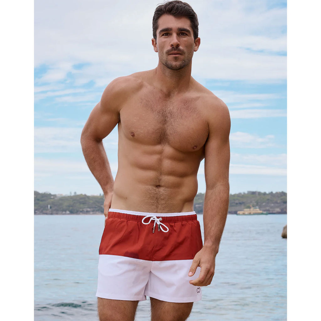 Colorblock Swim Shorts