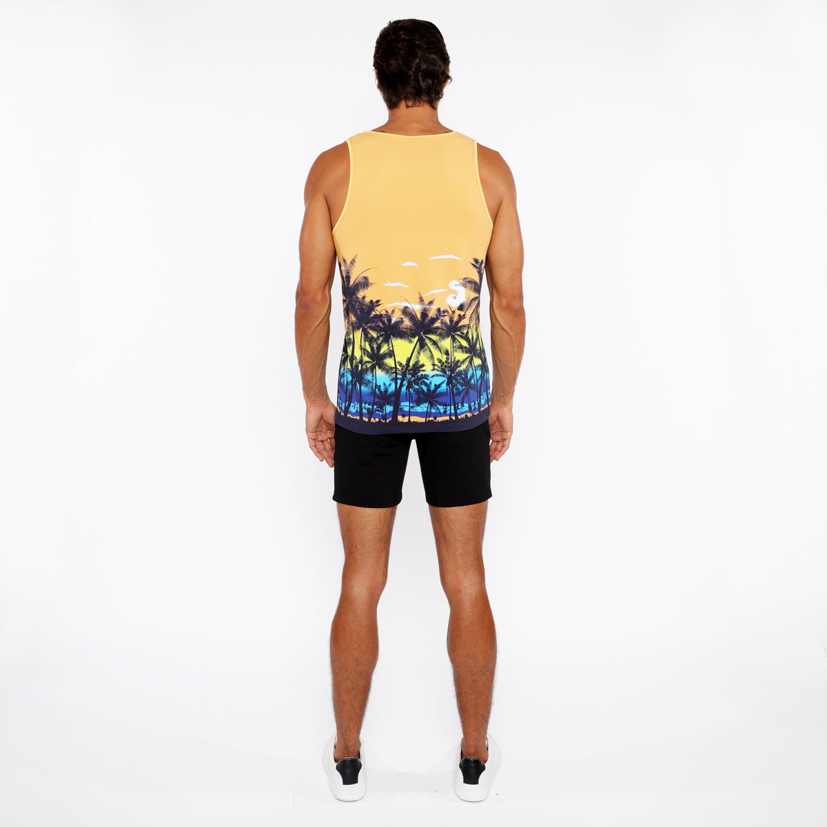 Tropics Printed Mesh Tank