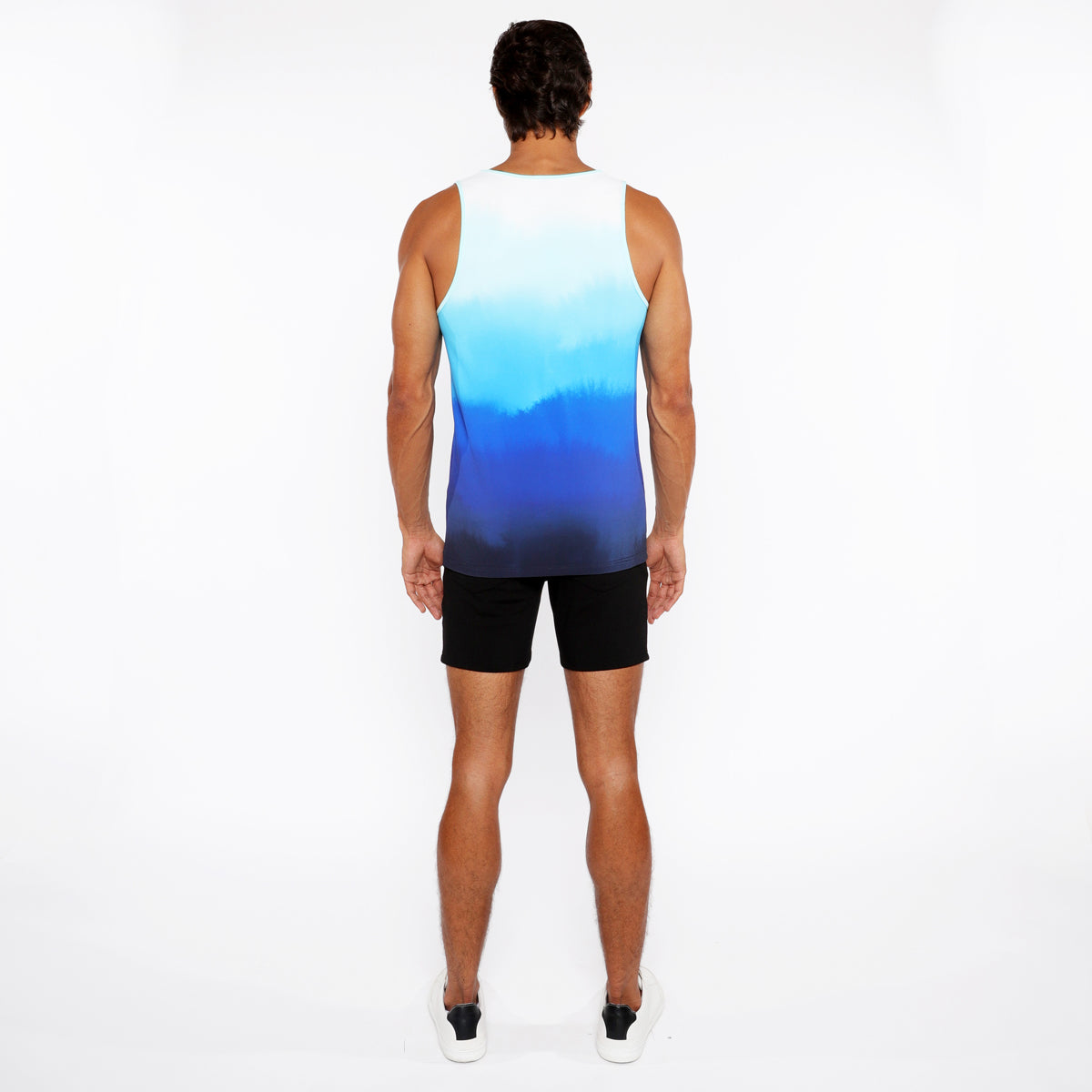 Gradient Printed Stretch Mesh Tank