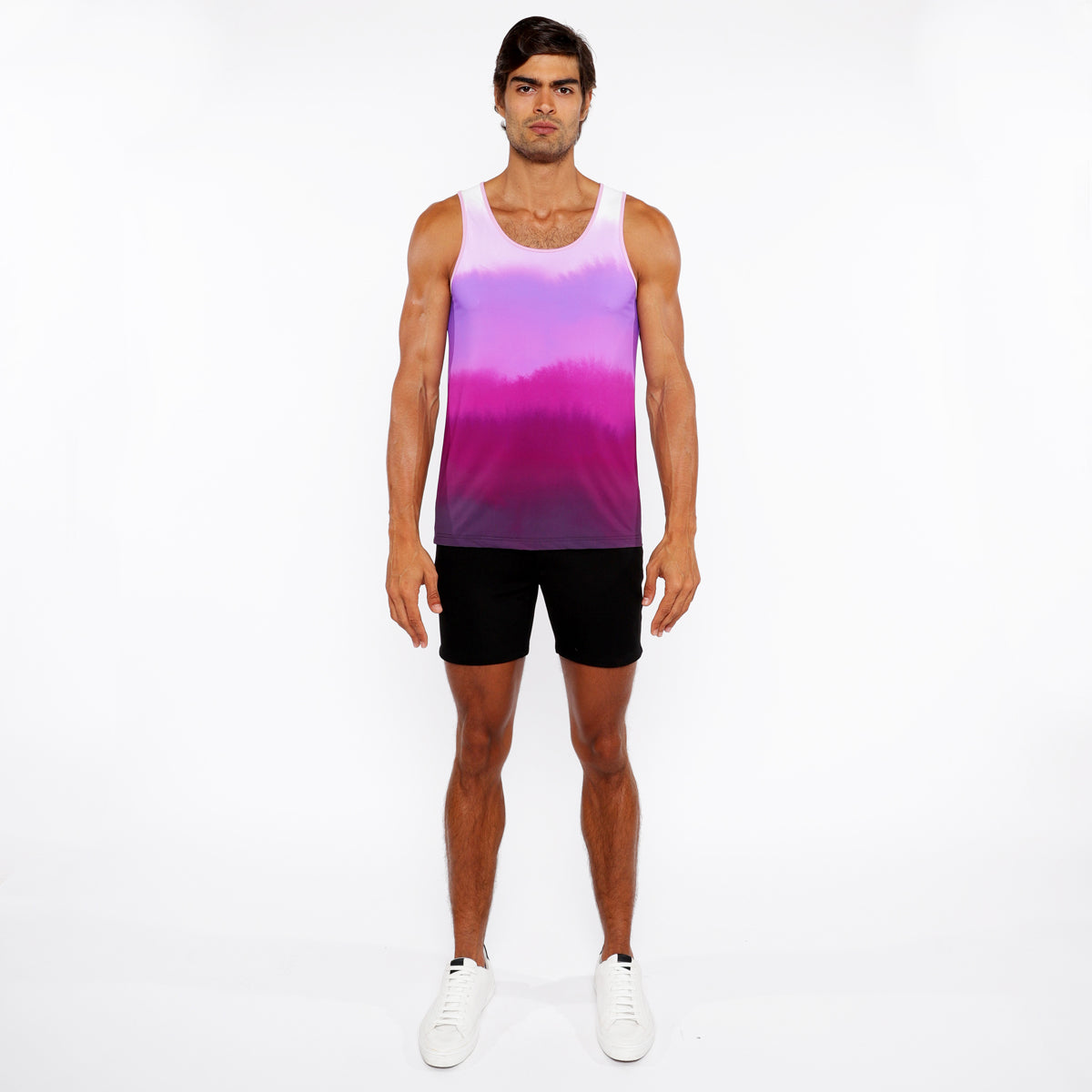 Gradient Printed Stretch Mesh Tank