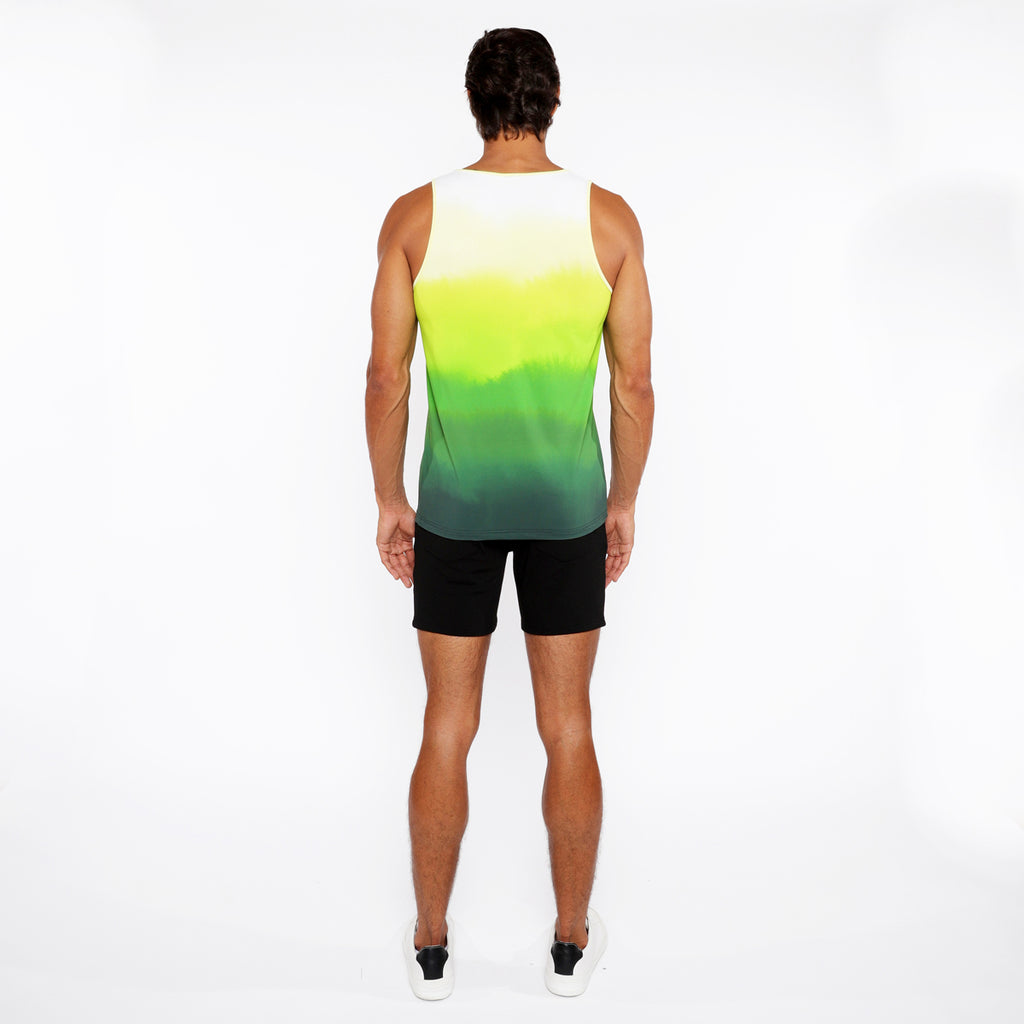 Gradient Printed Stretch Mesh Tank