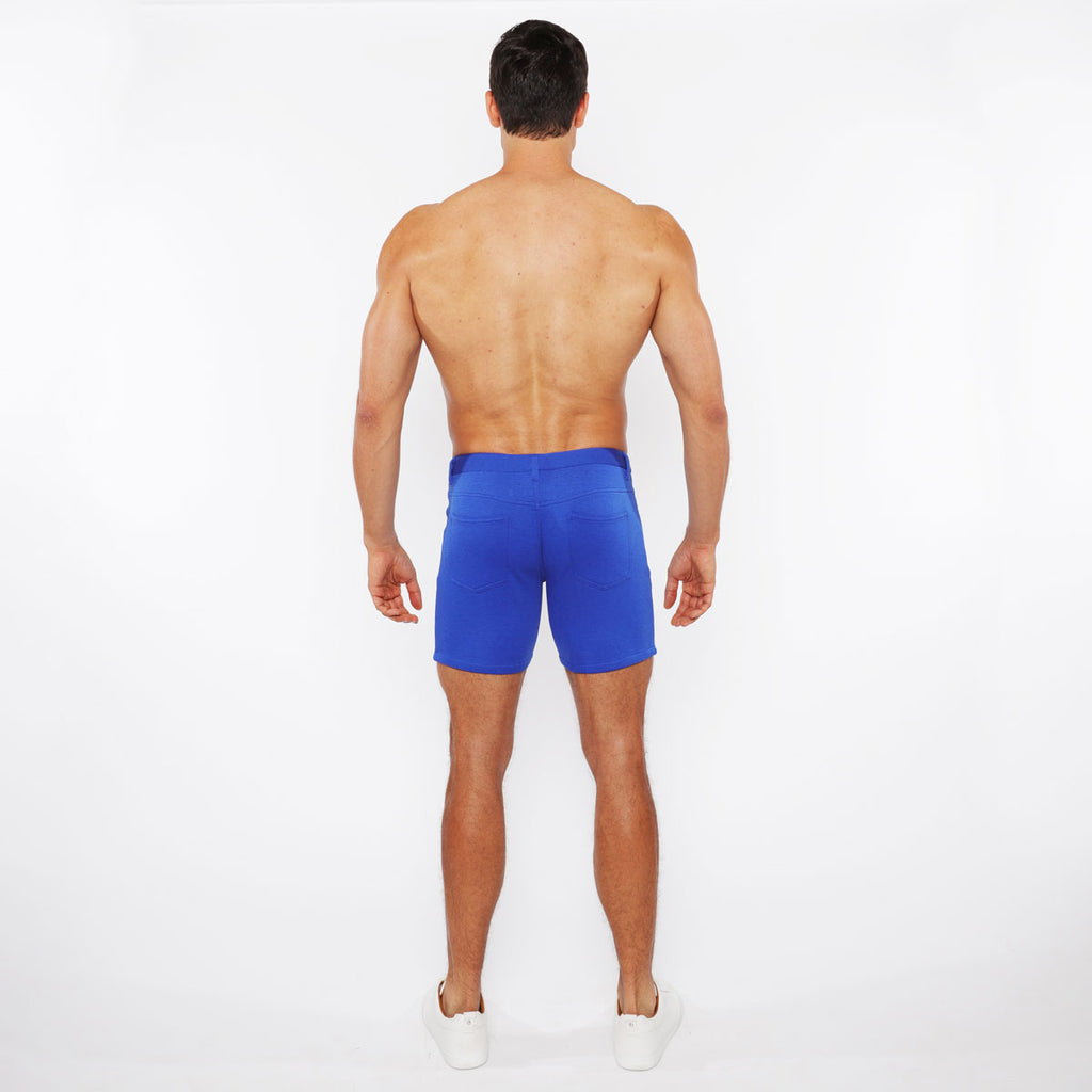 Fine Cord Textured Knit Short