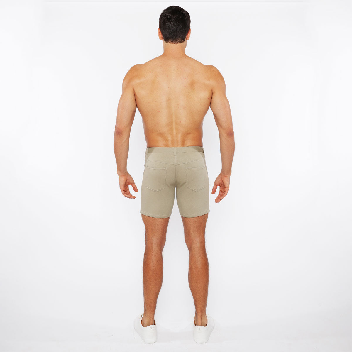 Fine Cord Textured Knit Short