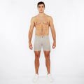 Triangles Jacquard Knit Short