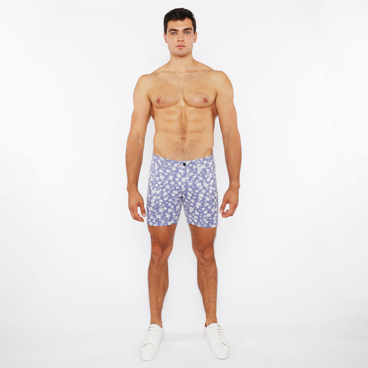 Floral Jacquard Knit Short