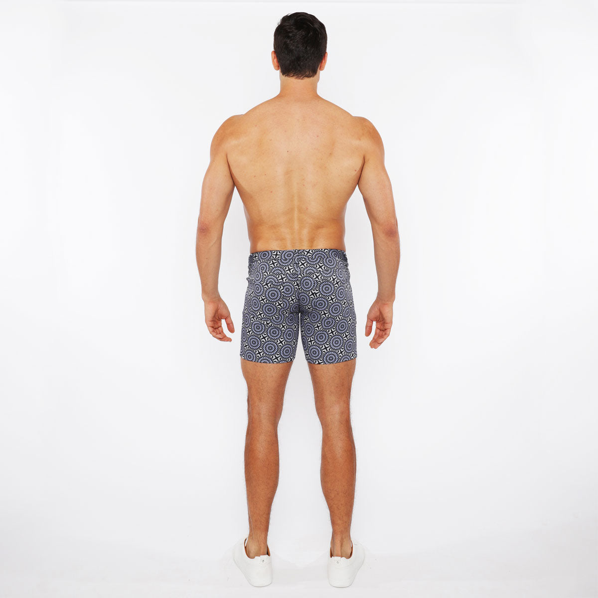 Bursts Printed Knit Short