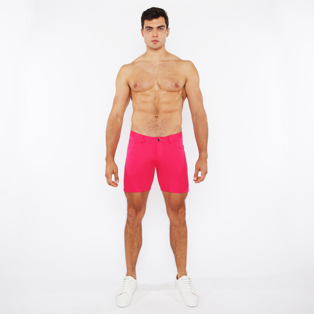 Solid Knit Stretch Short