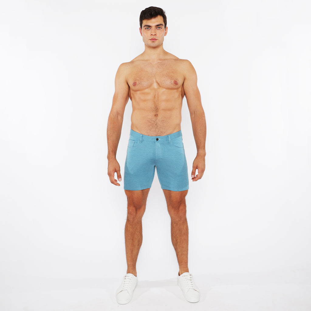 Solid Knit Stretch Short