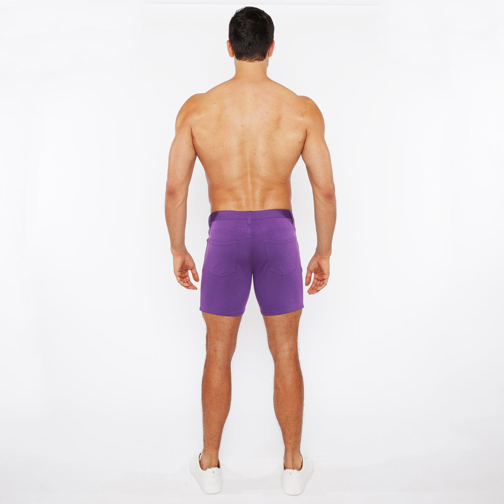 Solid Knit Stretch Short