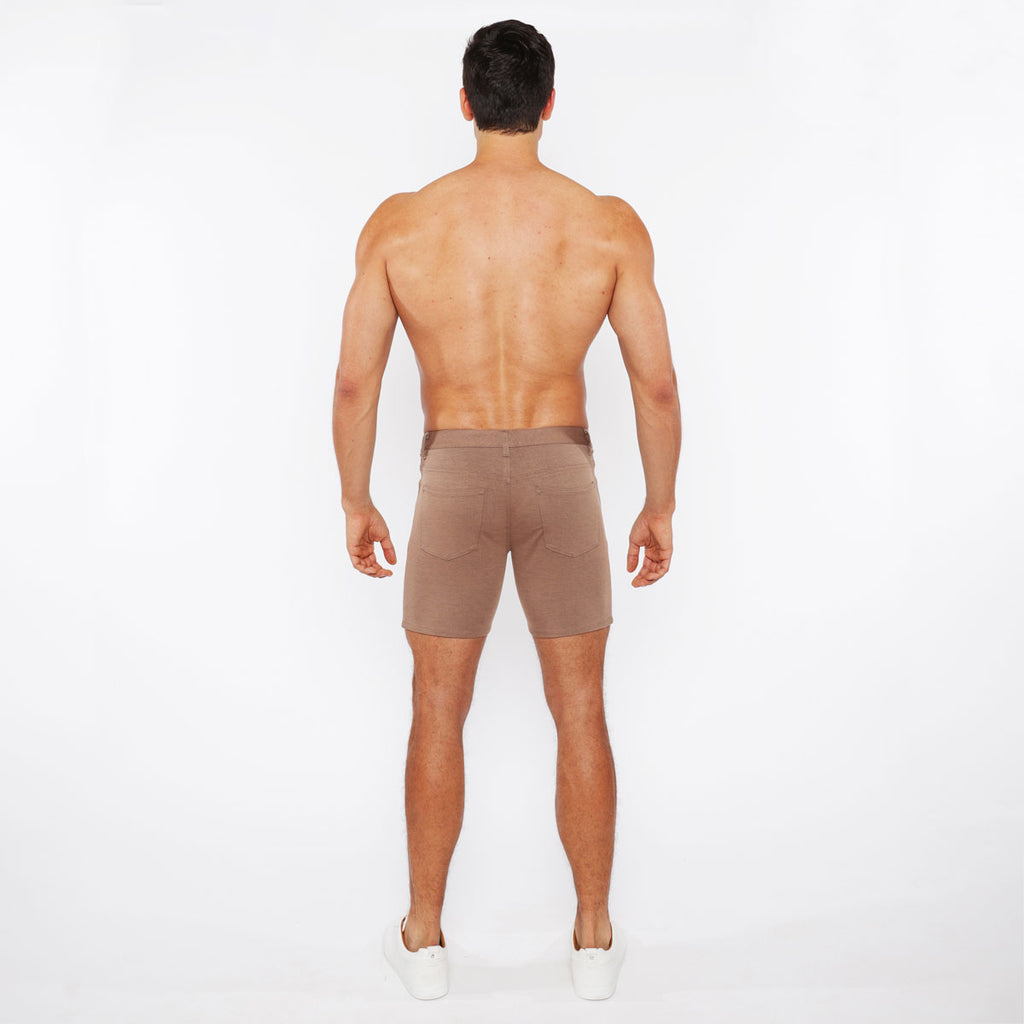 Solid Knit Stretch Short