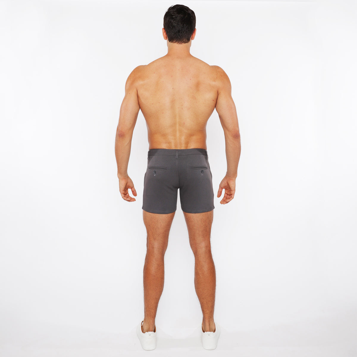 Linen Textured Knit Chino Short