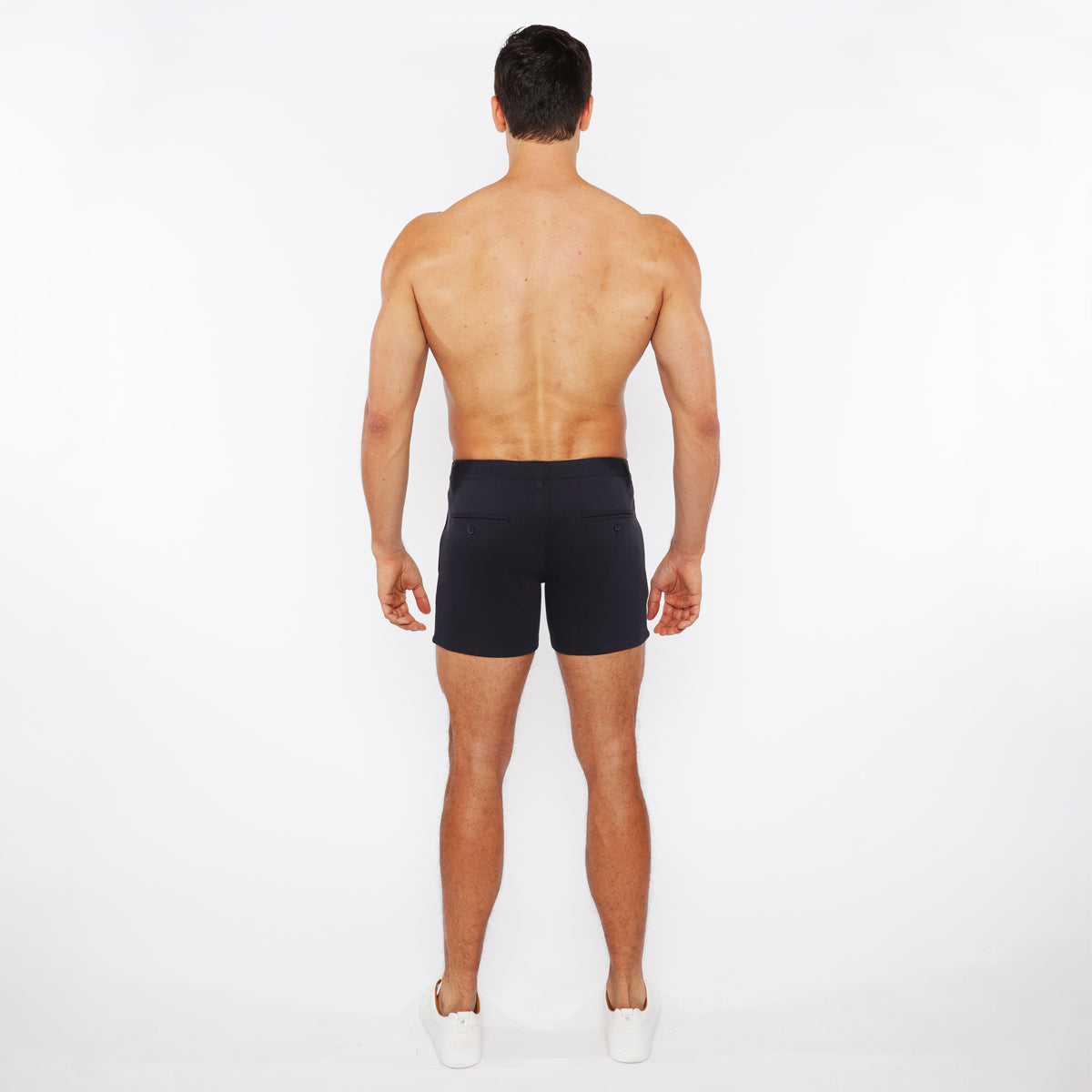 Linen Textured Knit Chino Short