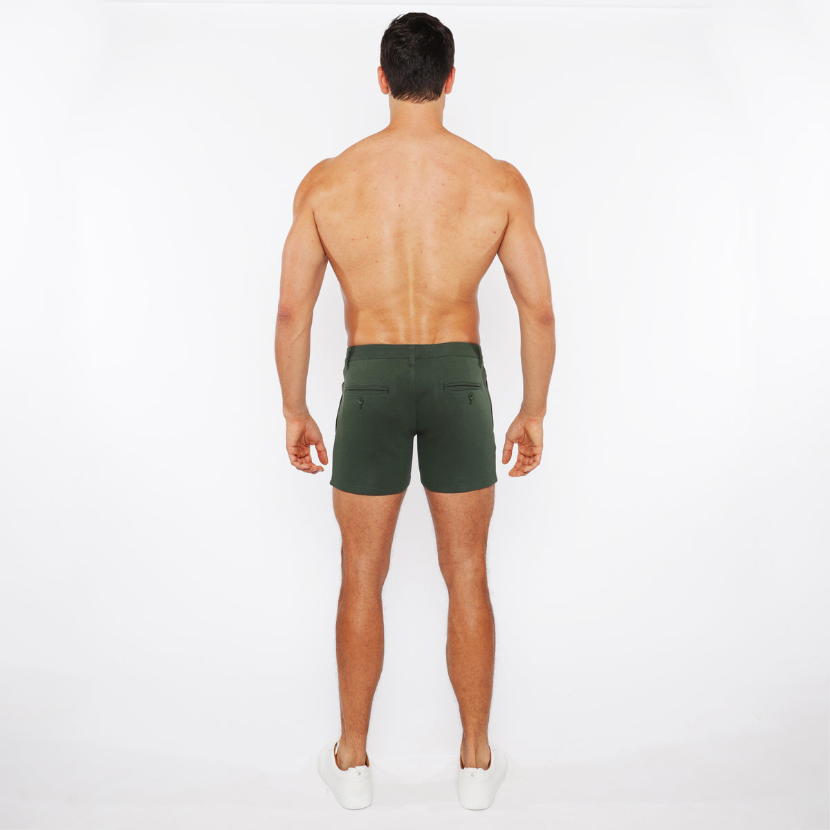 Linen Textured Knit Chino Short