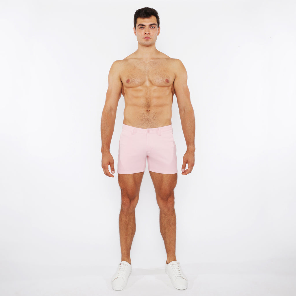 Linen Textured Knit Chino Short