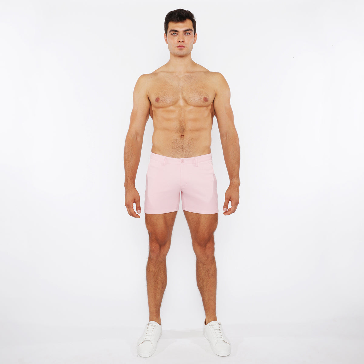 Linen Textured Knit Chino Short