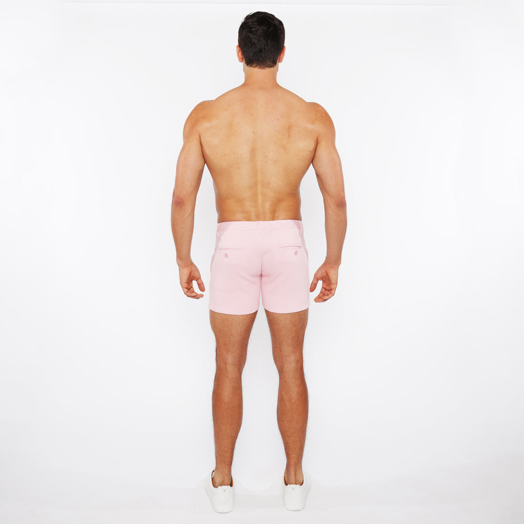 Linen Textured Knit Chino Short