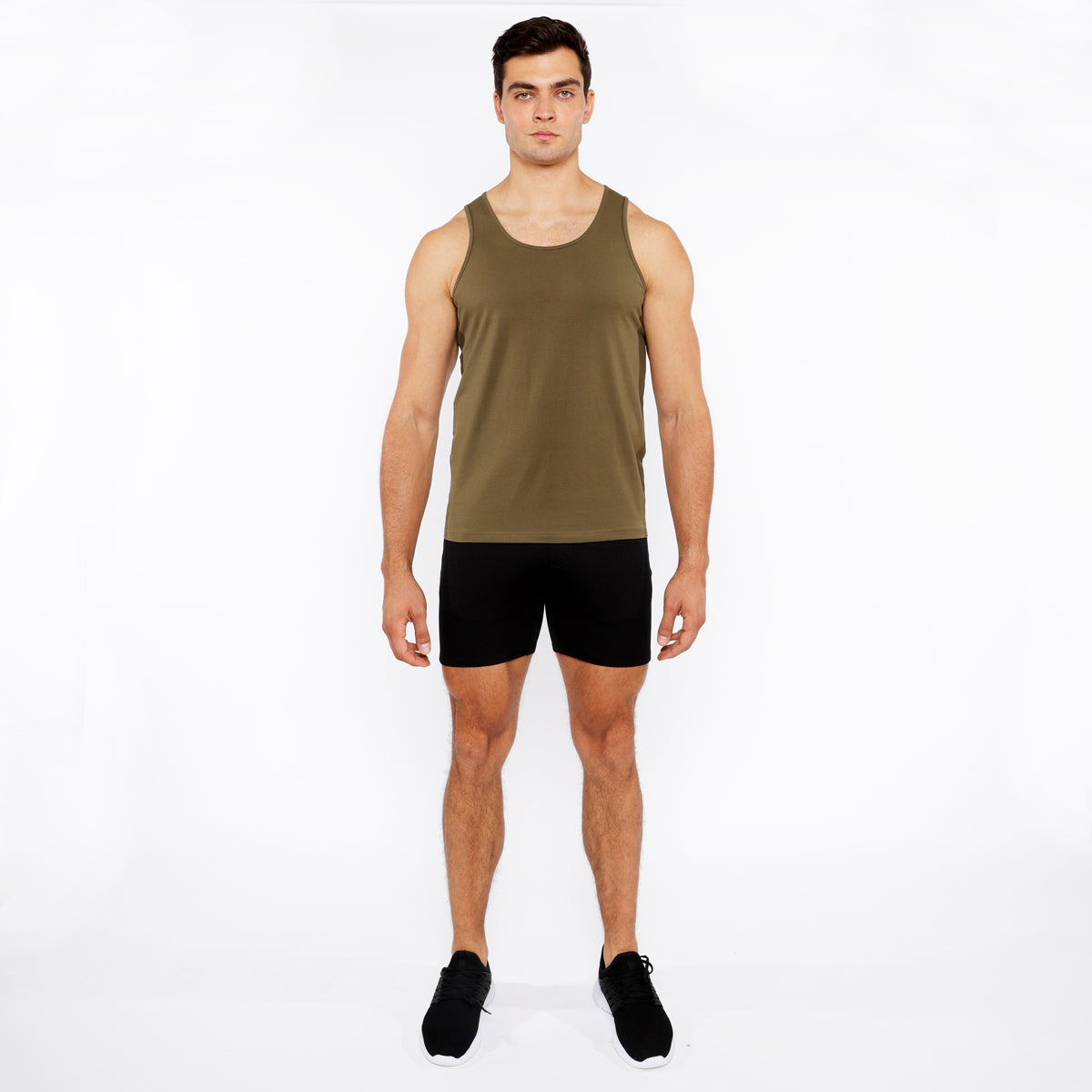 Circle Spine Laser Cut Jersey Tank