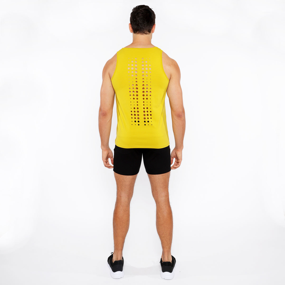Circle Spine Laser Cut Jersey Tank