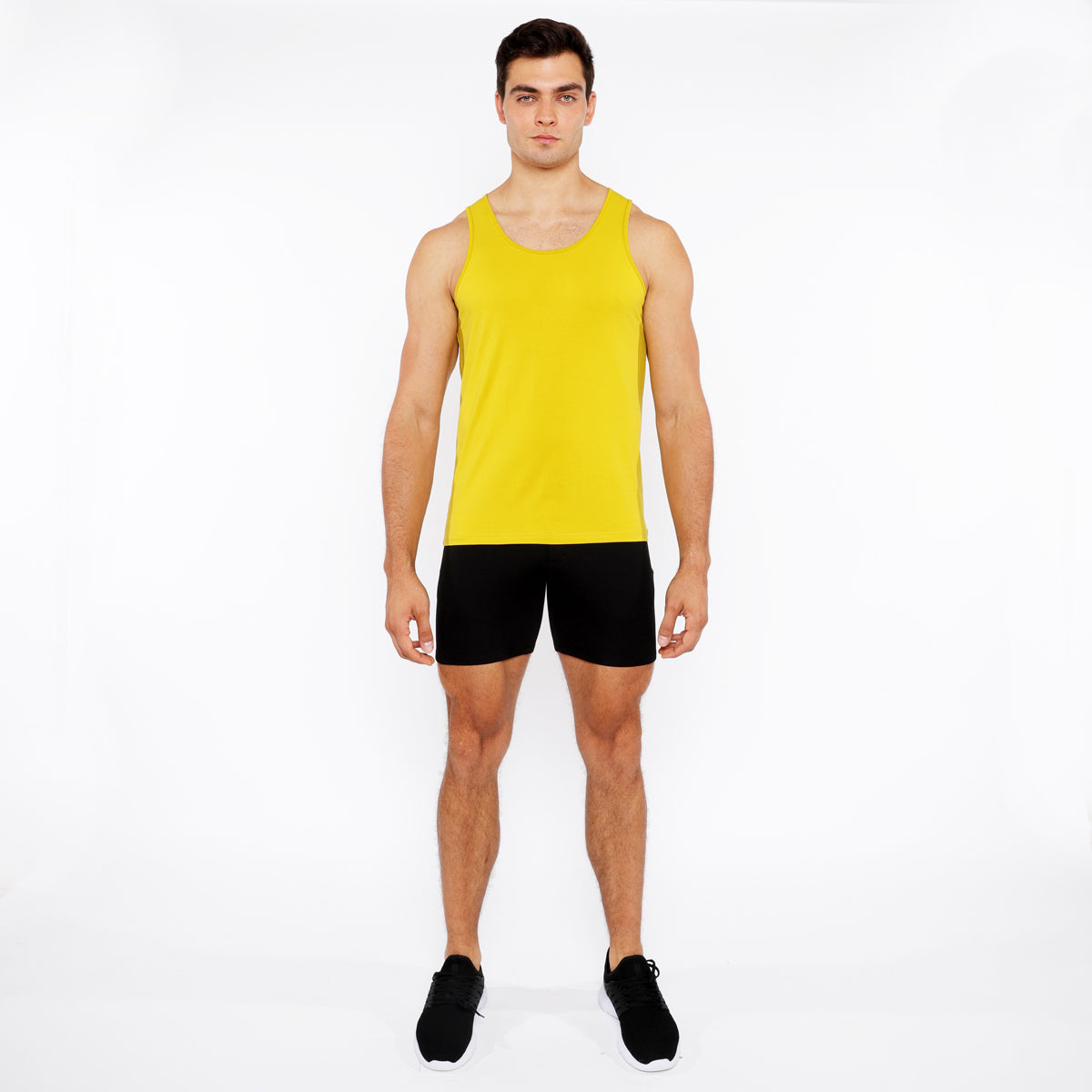 Circle Spine Laser Cut Jersey Tank