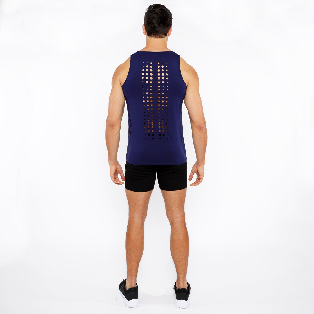 Circle Spine Laser Cut Jersey Tank