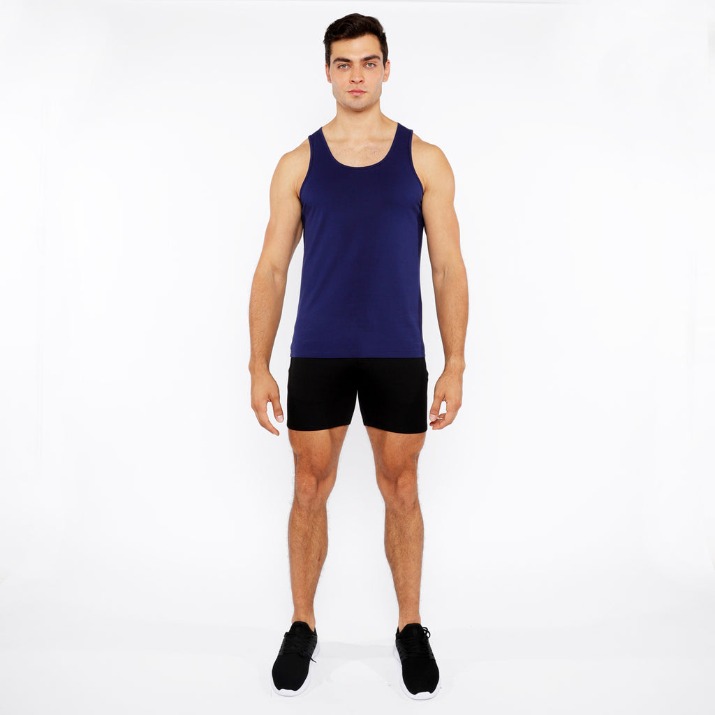 Circle Spine Laser Cut Jersey Tank