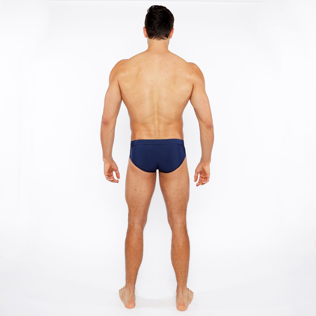 Pinstripe Swim Bikini