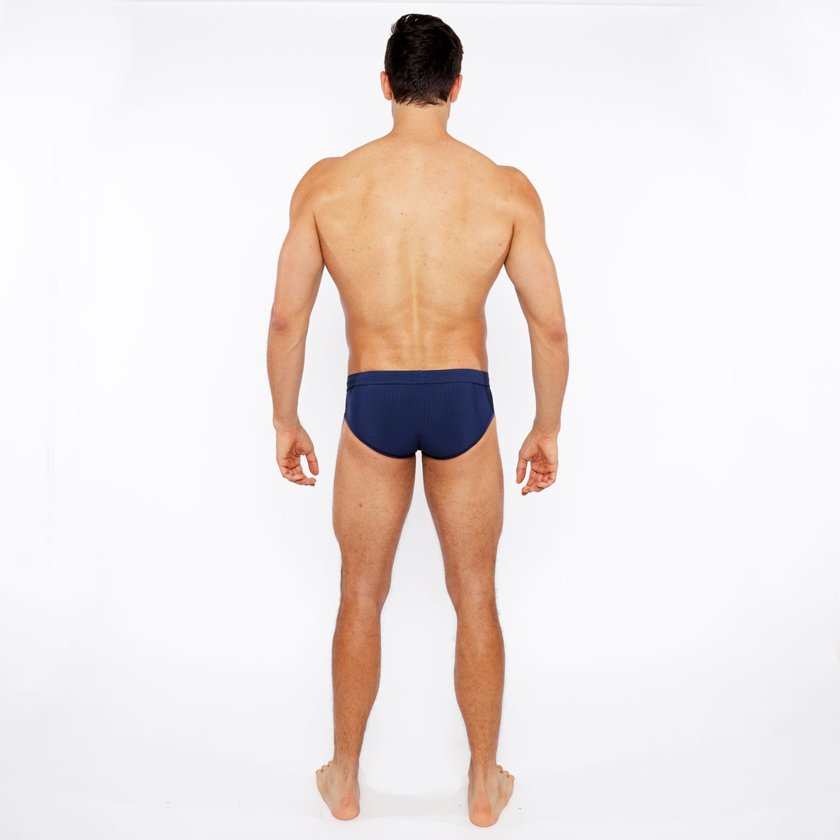 Pinstripe Swim Bikini