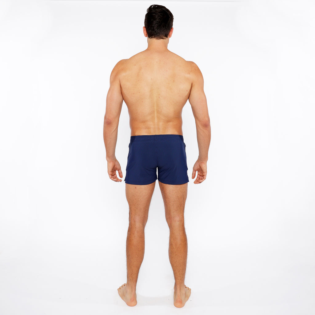 Pinstripe Swim Short
