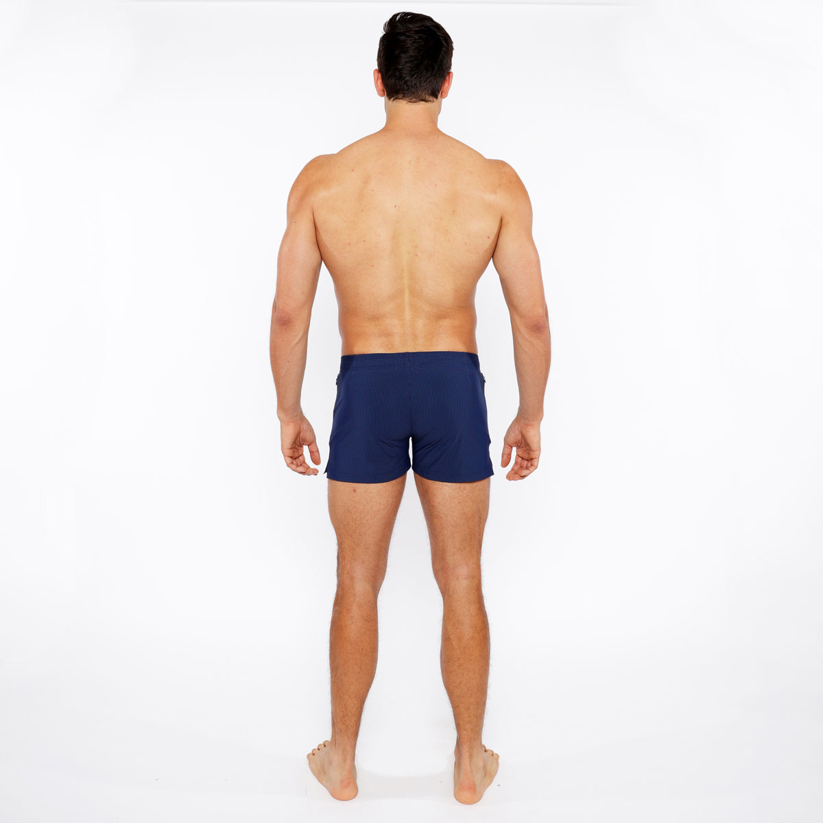 Pinstripe Swim Short