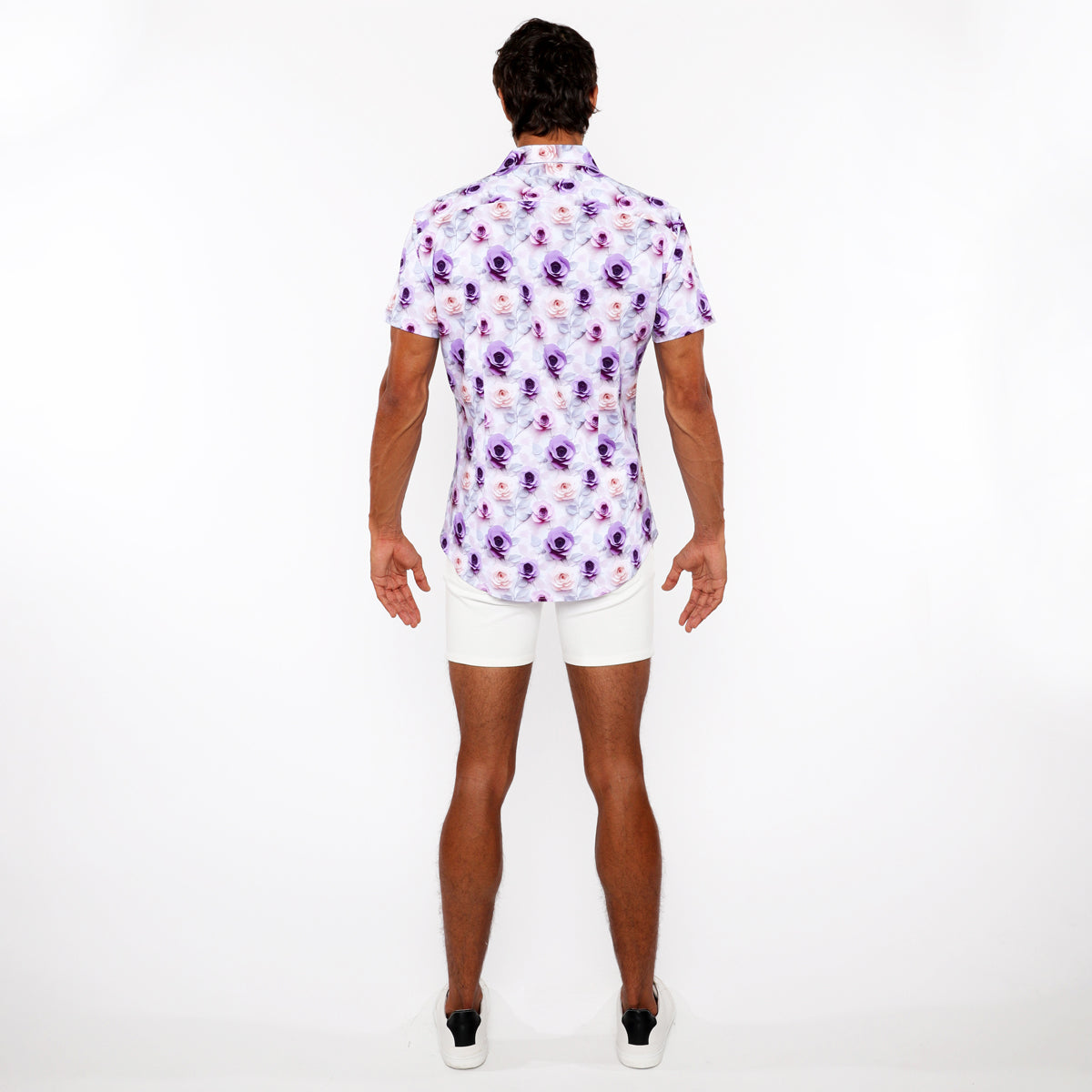 Purple Jade Roses 3D Print Shirt