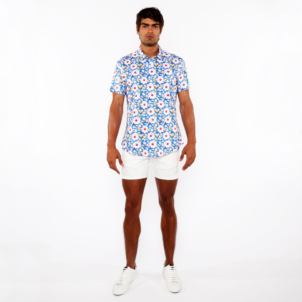 Floral 3D Print Shirt