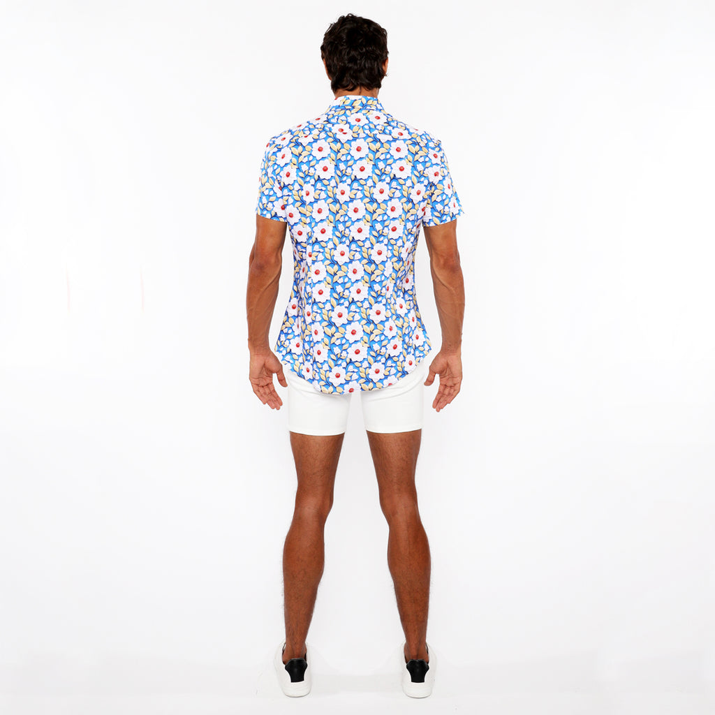 Floral 3D Print Shirt