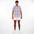 Floral 3D Print Shirt