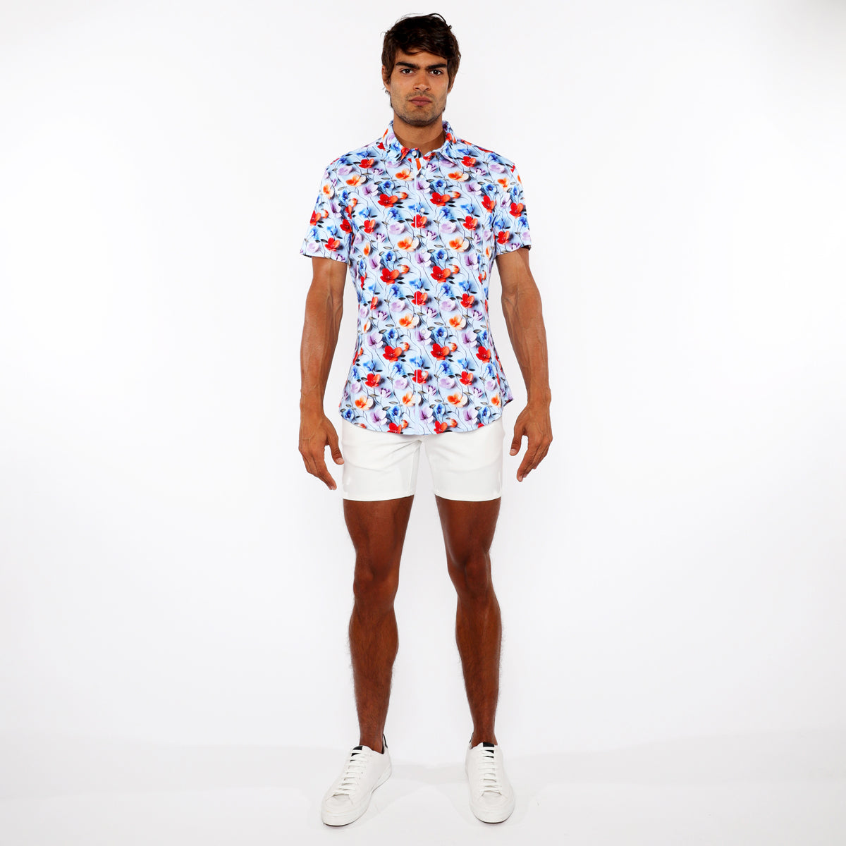 Floral 3D Print Shirt