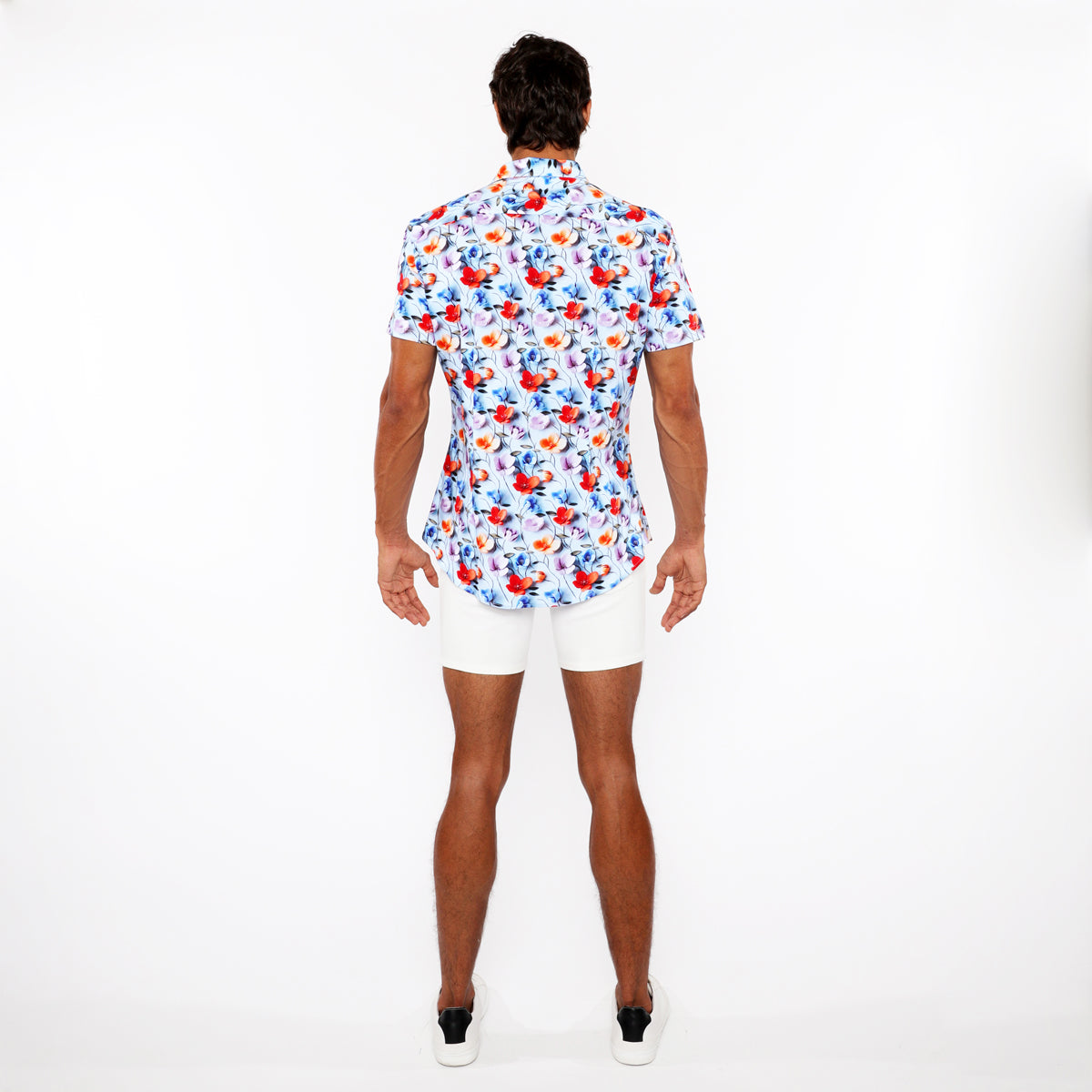 Floral 3D Print Shirt