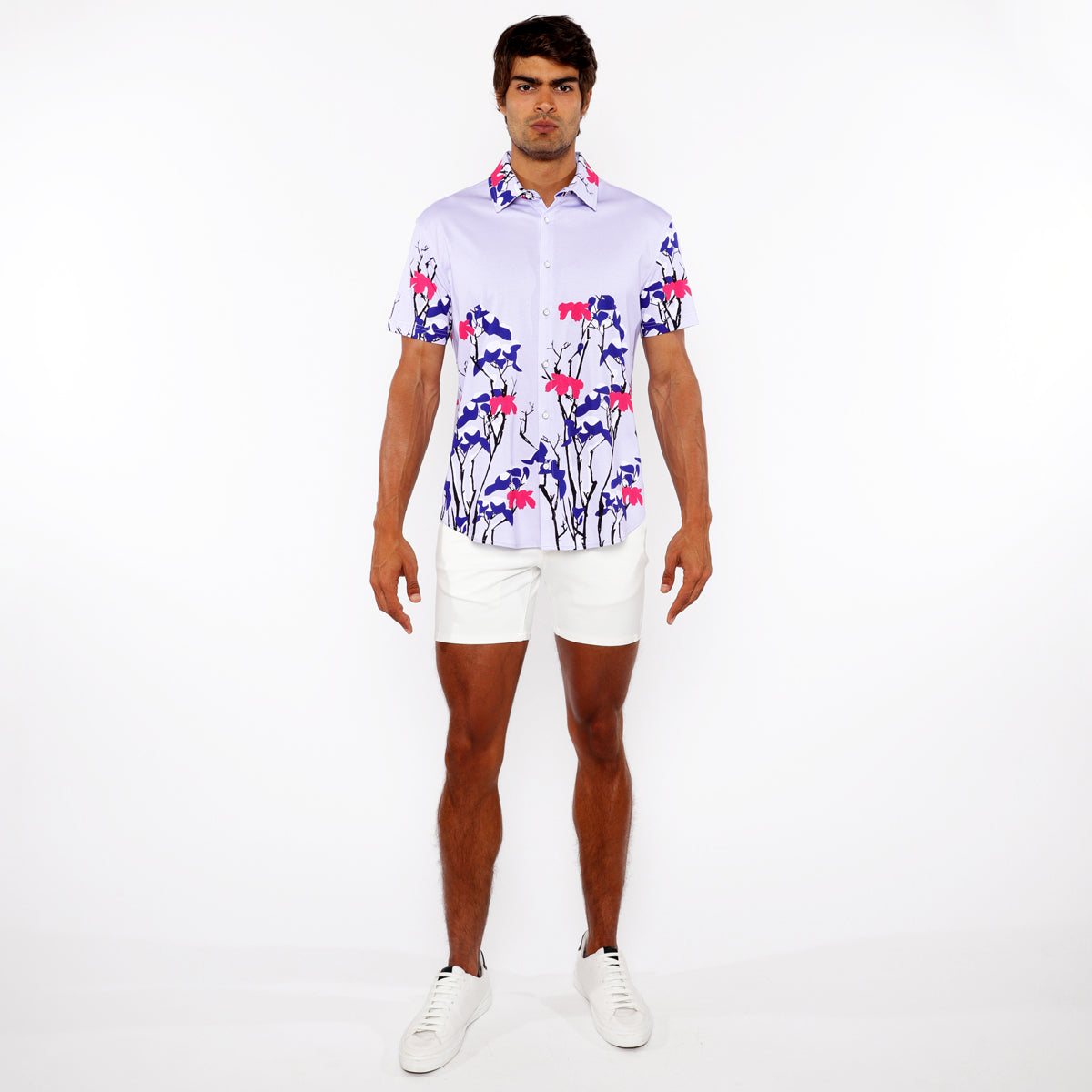 Floral Border Shirt
