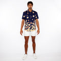 Sunflowers Border Print Shirt