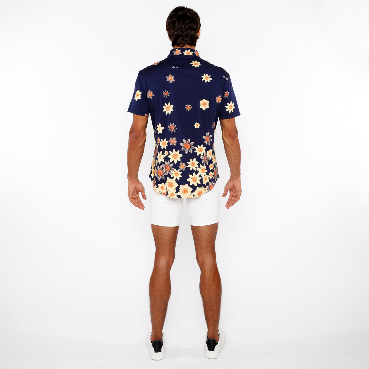 Sunflowers Border Print Shirt