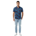 Blue Floral Shirt