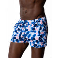 Abstract Aqua Swim Short